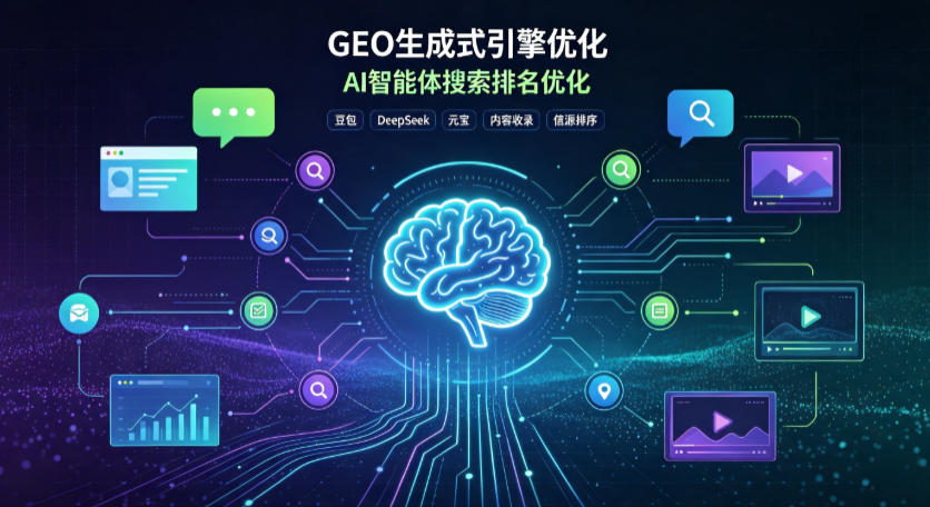 鸠江区GEO 浪潮来袭：生成式引擎优化崛起，创作者争抢豆包、DeepSeek、元宝智能体流量入口